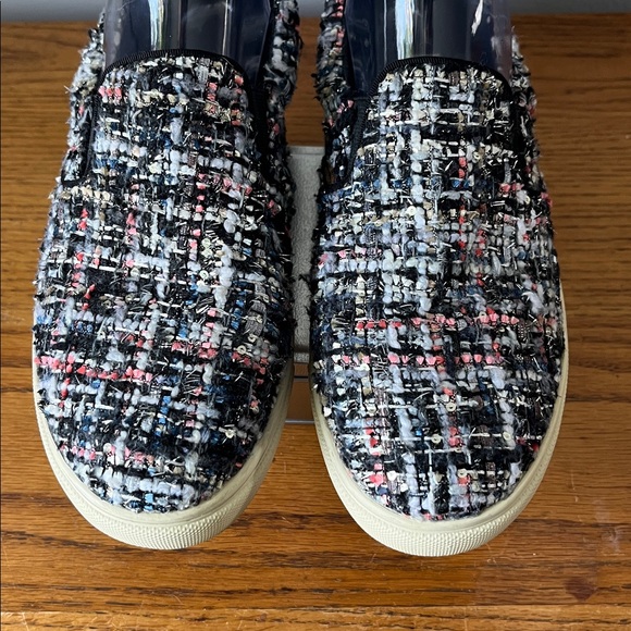 Steve Madden Eccentric Tweed Slip On Sneaker Size 8.5 - Picture 5 of 12